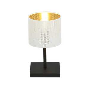 Emibig Jordan 1145/LN1 lampa stołowa lampka 1x15W E27 biała/złota.