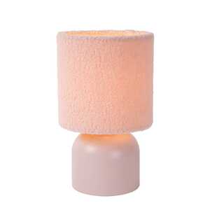 Lucide Woolly 10516/01/66 lampa stołowa lampka 1x40W E14 różowa
