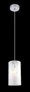 Lampa wisząca zwis Italux Valve 1x60W E27 chrom MDM1672/1