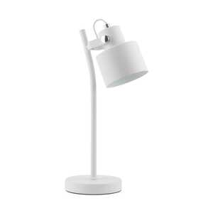 Zuma Line Draco A2038-SWH lampa stołowa lampka skandynawska metalowa 1x40W E27 biała