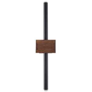 Sigma Blake 33429 kinkiet lampa ścienna 2x4W G9 drewno/czarny