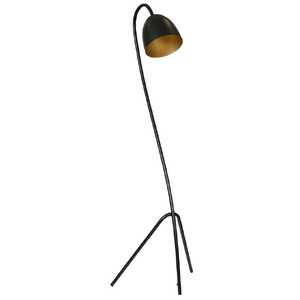 Emibig Haris 864/1 lampa stojąca podłogowa 1x15W E27 czarna/złota