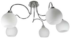 Candellux Nelda 35-72597 plafon lampa sufitowa 5x60W E27 chrom