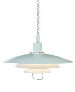 Markslojd Kirkenes 102281 lampa wisząca zwis 1x60W E27 biała