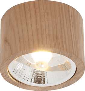 Zuma Line Oak 3010103 spot lampa sufitowa 1x15W GU10 drewno