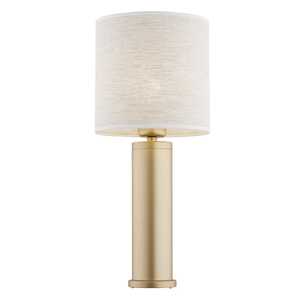 Argon Riva 8315 lampa stołowa lampka 1x15W E27 lniana/złota