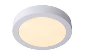 Lucide Brice-Led 28116/24/31 plafon lampa sufitowa 1x15W LED IP44 biały