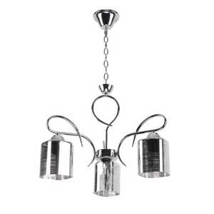 Candellux Italo 33-00699 lampa wisząca zwis 3x40W E27 chrom/srebrny