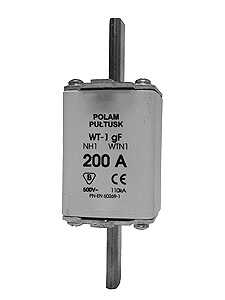 Wkładka bezpiecznikowa ETI Polam NH1 004139120 gF 200A 500V WT-1/gF/200A/P/500V szybka - wysyłka w 24h