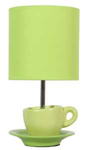 Candellux Cynka 41-34830 lampka stołowa biurkowa 1x60W E27 zielony