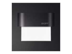 Skoff LED Light Tango MA-TAN-D-N-1-ML-ML-011 oczko lampa wpuszczana downlight 1x8W LED 230V AC IP20 4000K czarny mat