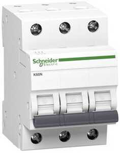 Wyłącznik nadprądowy Schneider Acti 9 A9K01310 3P B 10A 6kA AC K60N   - wysyłka w 24h