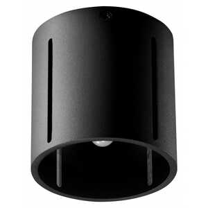 Sollux Inez SL.0356 Plafon lampa sufitowa 1x40W G9 czarny - RABATUJEMY do 20% KAŻDE ZAMÓWIENIE!