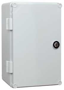 Obudowa hermetyczna Elektro-Plast Unibox Uni-Mini 43.01 IP65 200x300x160mm natynkowa drzwi szare z zamkiem - wysyłka w 24h