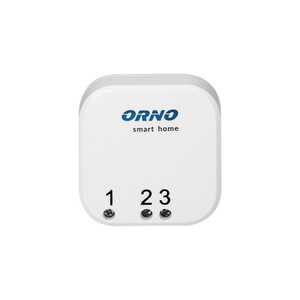 Nadajnik pojedynczy Orno OR-SH-1753 podtynkowy do zdalnego sterowania przekaźnikami podtynkowymi i gniazdami biały