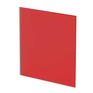 Panel dekoracyjny Awenta PTGR100M  do korpusu wentylatora Trax Glass fi100mm czerwony mat 