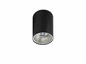 Azzardo Remo 1 AZ0818 GM4103 BK Plafon lampa sufitowa spot 1X50W GU10 czarny - bez odbłyśnika - Negocjuj cenę