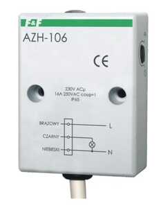 Automat zmierzchowy F&F AZH-106 16A 230V AC IP65 natynkowy