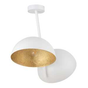 Sigma Sfera 32493 plafon lampa sufitowa 2x60W E27 biały/złoty