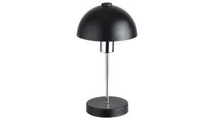 Rabalux Manfred 8075 lampa stołowa lampka 1x40W E27 czarny/srebrny