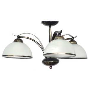 Plafon lampa sufitowa Luminex Korfu 3x60W E27 biały/patyna 4037