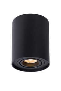 Lucide Tube 22952/11/30 plafon lampa sufitowa 1x50W GU10 czarny - wysyłka w 24h