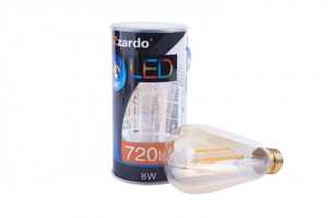 Żarówka LED Azzardo AZ4021 1x8W E27 2200K transparentna biała ciepła - Negocjuj cenę
