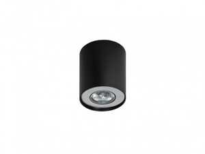 Azzardo Neos 1 AZ0607 FH31431B Plafon lampa sufitowa 1x50W GU10 czarny / aluminium - Negocjuj cenę