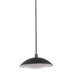 Italux Piombino 6694/BK-9 lampa zewnętrzna wisząca zwis IP44 1x12W LED czarna