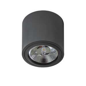 Azzardo Alix AZ3540 plafon lampa sufitowa spot 1x35W GU10 czarny - Negocjuj cenę - wysyłka w 24h