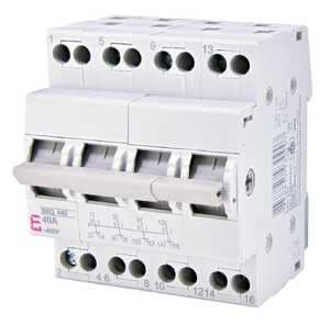 Przełącznik sieć-agregat I-0-II 40A 4P SSQ 440 Eti 002421445 trójfazowy modułowy na szynę DIN