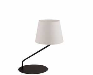 Sigma Lizbona 50227 lampa stołowa lampka 1x60W E27 czarno-biała