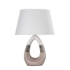Candellux Romano 41-79954 lampa stołowa lampka 1x60W E27 biały