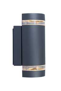 Lutec Focus 5604011118 kinkiet lampa ścienna zewnętrzna 1x70W GU10 IP44 szary