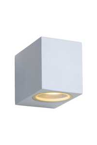 Lucide Zora 22860/05/31 kinkiet lampa oprawa ścienna zewnętrzna 1x5W GU10-LED IP44 biała