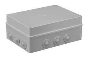 Puszka instalacyjna Pawbol S-BOX S-BOX 606 bezhalogenowa, 12 dławików PG 29 300x220x120, IP65, IK08 szara - wysyłka w 24h