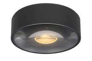 Lucide Rayen 27120/06/30 lampa sufitowa zewnętrzna IP65 1x6W LED czarny