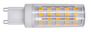 Żarówka LED 8W (60W) G9 800lm 230V 3000K ciepła SMD Plastic Lumax LL234