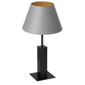 Luminex Table lamps 3644 Lampa stołowa lampka 1x60W E27 czarny/szary/złoty