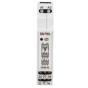 Przekaźnik elektromagnetyczny Zamel Exta EXT10000095 PEM-02/012 12V AC/DC - wysyłka w 24h