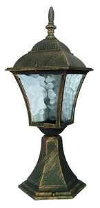 Lampa stojąca zewnętrzna ogrodowa Rabalux Toscana 1x60W E27 IP43 antyczne złoto 8393