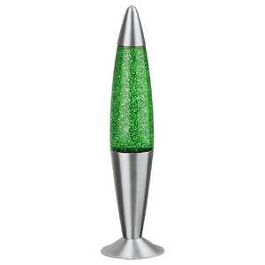 Lampa lampka stołowa Rabalux Glitter 1x25W G45 E14 zielony/srebrny 4113