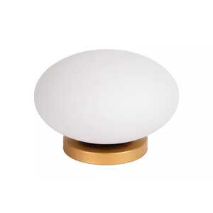 Lucide Elysee 21530/01/61 lampa stołowa lampka 1x40W E27 biała/złota