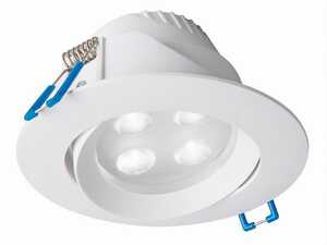 Oczko Nowodvorski Elo 8988 lampa sufitowa oprawa downlight 1X5W LED 3000K białe WYPRZEDAŻ OSTATNIE SZTUKI