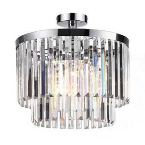 Light Prestige Vetro LP-2910/4C plafon lampa sufitowa 4x40W E14 transparentny/chrom