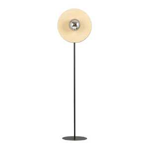 Emibig Soho 1302/LP1 lampa stojąca podłogowa 1x10W E14 dymiona/drewniana
