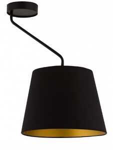 Sigma Lizbona 32119 plafon lampa sufitowa 1x60W E27 czarny