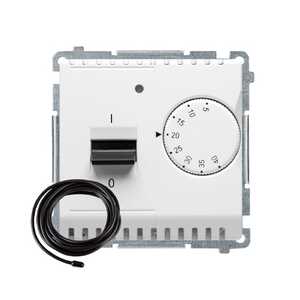 Regulator temperatury Kontakt-Simon Basic BMRT10ZS.02/11 z czujnikiem zewnętrznym biały