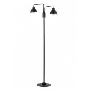 Sigma Holi 50332 lampa stojąca podłogowa 2x60W E27 czarna/biała