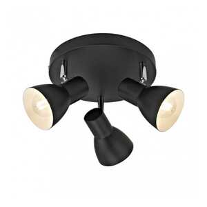 Italux Riado SPL-3422-3-BL plafon lampa sufitowa spot 3x40W E14 czarny